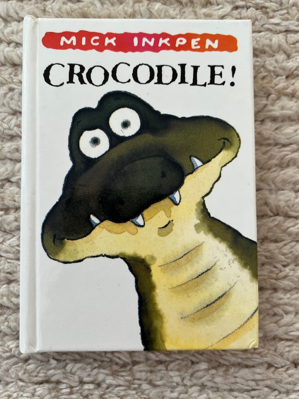 Crocodile! By Mick Inkpen 1993 Mini Pop-Up Hardcover Book Like New Excellent